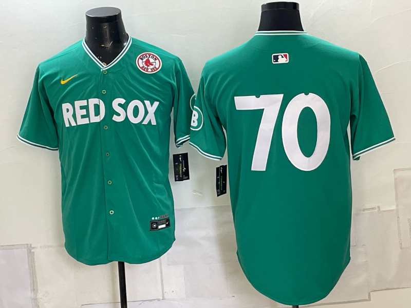 2026 Men Boston Red Sox #70 green Nike MLB Jersey 0826002